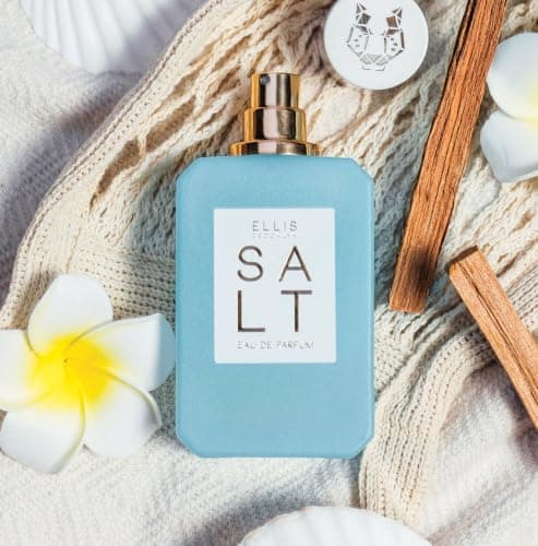 Ellis Brooklyn Salt Eau de Parfum, Travel Spray, Fragrance For Women with Ambergris, Tahitian Tiare, Ylang Ylang & Sandalwood - Tropical - Vegan, Cruelty-Free Paraben-Free – 10ml / 0.33 Fl Oz - Thumbnail 2