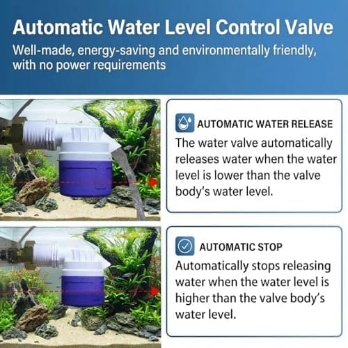1PC 2" Top Inlet Automatic Water Level Control Float Valve, Float Valve for Water Tank, Pools, Pond, Livestock, Aquariums, Aquaculture - Thumbnail 5