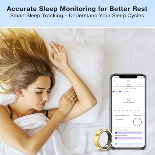 EGTWORO Ultra-Thin Smart Health Tracking Ring - Thumbnail 5