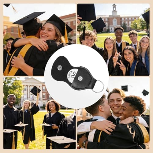 Graduation 2026 Gifts For Him Her - Graduation Keychain, Masters Degree College High School Student Graduate Gifts for Son Daughter Boyfriend Girlfriend - Inspirational Birthday Graduations Gifts - Thumbnail 6