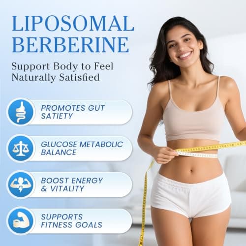 Berberine Supplement with Ceylon Cinnamon - Berberine Liquid Drops with Milk Thistle, Ceylon Cinnamon, Turmeric,Bitter Melon, Berberine Phytosome for Digestion System, Immune Health Support-Vegetarian - Thumbnail 2