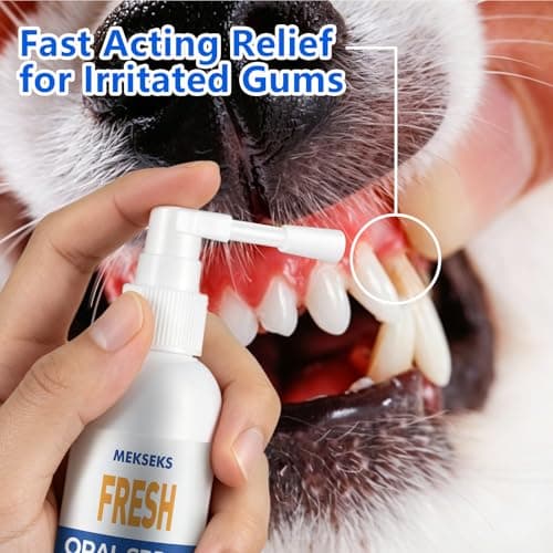 Fresh Breath Dental Care Spray for Dogs and Cats – Oral Clean Solution, Soothes Gums, Gentle Herbal Formula with Chrysanthemum & Honeysuckle, Daily Oral Hygiene, 120ml Easy Spray for Home & Travel - Thumbnail 2