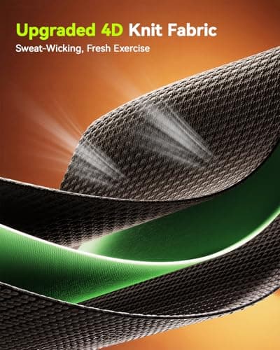 Elbow Brace Support with Gel Pads Breathable Elbow Compression Sleeve for Men & Women 4D Knit Elbow Sleeve for Golfer's, Tennis Elbow, Tendonitis, Reduce Joint Pain During Any Activity(Black, X-Large) - Thumbnail 6