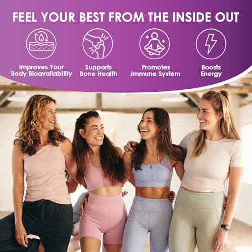 DRFOSTER Collagen Peptides Powder with Probiotics - Hydrolyzed Collagen Type I II III V X with Antioxidant Blend - Multi Collagen for Women Support Skin Hair Nail Joints & Gut, 35 Servings, Non-GMO - Thumbnail 5