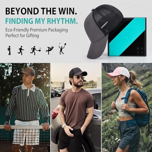 AOPREL Cloud-Touch Trucker Hat - High-Density Structured Mesh Baseball Cap Men & Women，Shape-Retaining Breathable UPF 50+ - Thumbnail 6