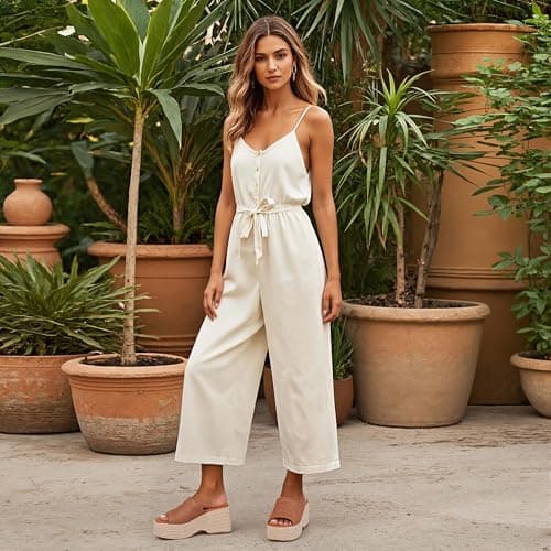 EQAUDES Wedge Sandals for Women Brown Platform Espadrilles Boho Wedges Slides - Summer, Raffia Straw, Flatform, Open Toe, Slip on,Beach, Comfortable - Thumbnail 6