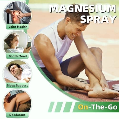 2 Pack Magnesium Oil Spray - Magnesium Spray for Feet & Body, Leg Cramps, Joint Health & Sleep Support, Nourish Skin - Topical and Natural Oil, 4oz - Thumbnail 2