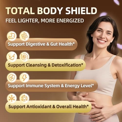 Lukaree 16-in-1 Wormwood Black Walnut Clove Cleanse for Humans – Natural Gut Detox & Digestive Health with Pumpkin Seeds Garlic Oregano Turmeric, Liposomal Tech 98% Absorption, Vegan Capsules 1150mg - Thumbnail 3