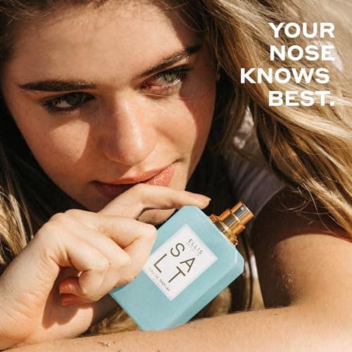 Ellis Brooklyn Salt Eau de Parfum, Travel Spray, Fragrance For Women with Ambergris, Tahitian Tiare, Ylang Ylang & Sandalwood - Tropical - Vegan, Cruelty-Free Paraben-Free – 10ml / 0.33 Fl Oz - Thumbnail 3