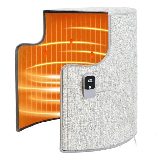 LUCKY GAME Under Desk Heater & Space Heater for Indoor Use,Leg Foot Feet Warmer For Office Home Quiet, Small Portable Personal Office Heater Accessories,Essentials Supplies For Women Men Gifts Large - Image 1