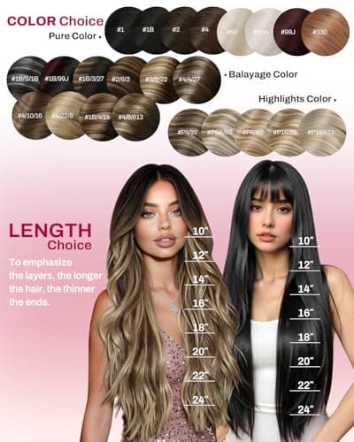 Moresoo Jet Black Clip in Hair Extensions Human Hair 20 inch Remy Straight Double Weft Clip in Human Hair Extensions for Women Jet Black #1 Full Head 7Pcs 120G - Thumbnail 6