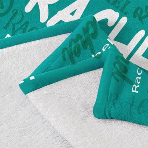 Corissy Ships Next Day, Personalized Blankets and Throws Custom Blanket with Name Customized Flannel Blanket for Kids Christmas Blanket Gifts for Teen Girls Boys - Thumbnail 5
