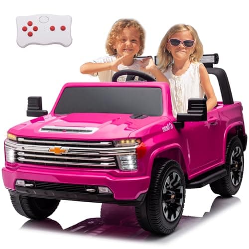 24V Ride on Toys for Kids, 2 Seater Ride on Car for Kids Remote Control Kids Electric Cars Kids Driving Car with Bluetooth, Power of Wheel Car for Kids Truck for All Types of Road - Image 1