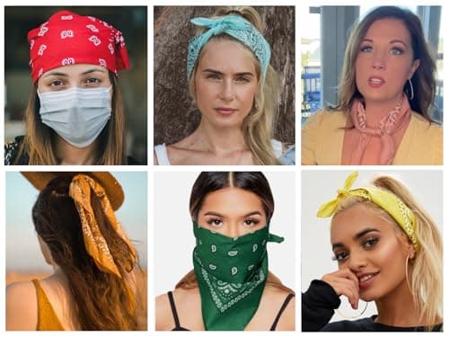 6-Pack 100% Cotton Bandanas Gift Set (Red Pink Yellow Orange Blue Teal) – 22x22 Inch Paisley Head Wraps, Face & Neck Scarves, Multi-Purpose Accessories for Men & Women, Holiday & Everyday Gifting - Thumbnail 4