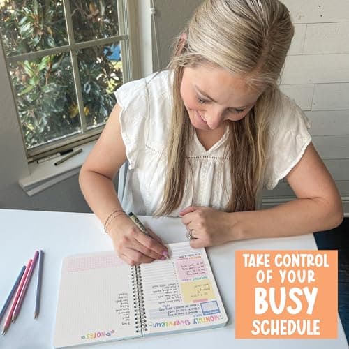 2026-2027 Monthly Planner - 2 Year Monthly Planner 2026-2027, Month Calendar Planners from Jan 2026 to Dec 2027, 26-27 Academic Planners for School, Cute Planning Supplies for Home & Office - Thumbnail 5