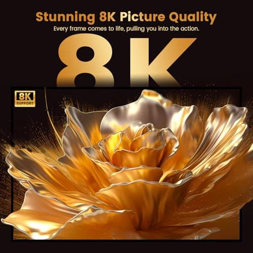 Projector with WiFi and Bluetooth, Native Full HD 1080P Bluetooth Mini Projector,8K Support,Video Projector for Home Theater, Compatible with Smartphone, HDMI, USB, AV, Fire Stick, PS5 - Thumbnail 2