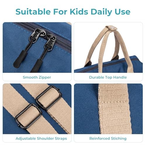 CLUCI Toddler Backpack For Boys, Toddler School Backpack For School & Travel, Small Kids Child Backpacks, Preschool Kindergarten Elementary Diaper bag Daycare Backpack For Kids 2-4（No Velcro） - Thumbnail 5