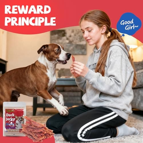 PawFuel Dog Treats Duck Jerky Made of Real Duck Breast Meat, Rich in Taurine High Protein Low in Fat. Suitable Small Or Medium,Large Dogs Training Rewards. Each Pack 14.11 Ounces. - Thumbnail 6