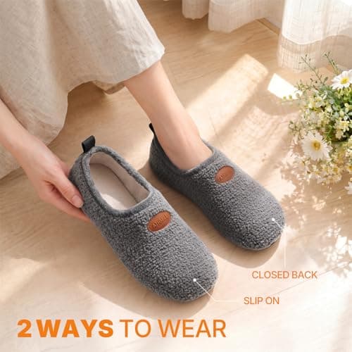 ATHMILE House Slippers for Women Men Lightweight Barefoot Slippers Non-Slip Indoor Outdoor Slipper Socks Cozy Slip-on House Shoes for Home Travel Yoga Camping Hospital Gifts for Women Men - Thumbnail 2