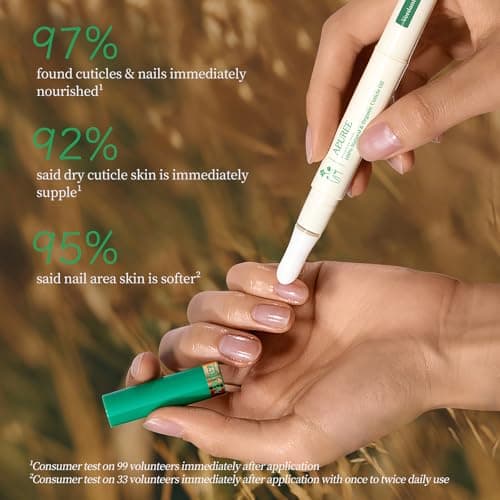 APUREE Organic Cuticle Oil Set (6pcs) | 100% Bio-Based | For Nail Dermatitis & Cracked Cuticles | USDA Verified | Hexane Free | Vegan - Thumbnail 4