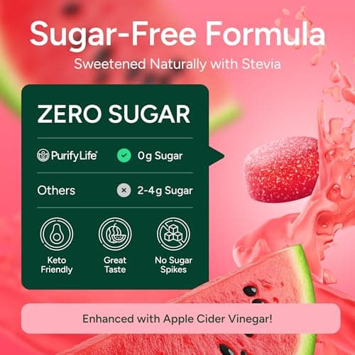 GLP-1 Support Supplement, Sugar-Free Berberine Complex Gummies with Ceylon Cinnamon, Milk Thistle, and ACV [AMPK Metabolic Activator] Berberine Supplement for Weight Loss & Appetite Support - Thumbnail 4