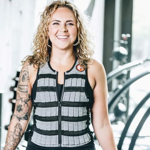 HYPERWEAR Hyper Vest PRO Weighted Vest Small – 10 lb Included – Heather Gray - Thumbnail 5