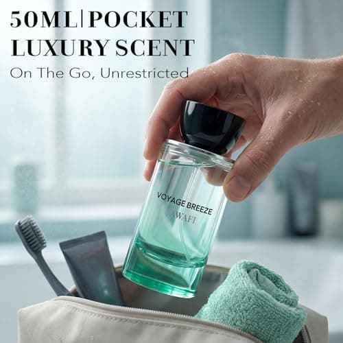 QAWAFI Voyage Breeze Unisex Eau de Parfum Spray, Fresh Citrus Mint and Juicy Fruit, Clean Skin Musk, Long Lasting Summer Spring Perfume Cologne, 50ml &1.7fl oz - Thumbnail 6