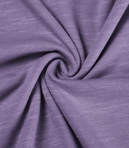 Quinee Postpartum Clothes Nursing Tops Breastfeeding Shirts Cute Maternity Tops Nursing Clothes for Breastfeeding Purple XXL - Thumbnail 6