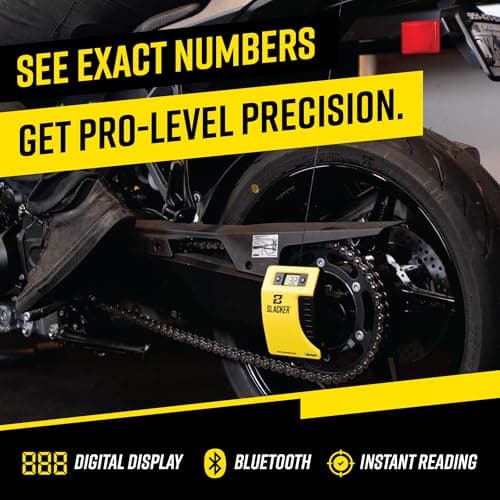 Motool Slacker Digital Suspension Tuner – Bluetooth Suspension Tuner for Dirt Bikes, Street & Adventure Bikes – Professional Digital Scale for Accurate Rider Sag Setup & Tuning - Thumbnail 4