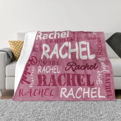 Corissy Ships Next Day, Personalized Blankets and Throws Custom Blanket with Name Customized Flannel Blanket for Kids Christmas Blanket Gifts for Teen Girls Boys - Thumbnail 2