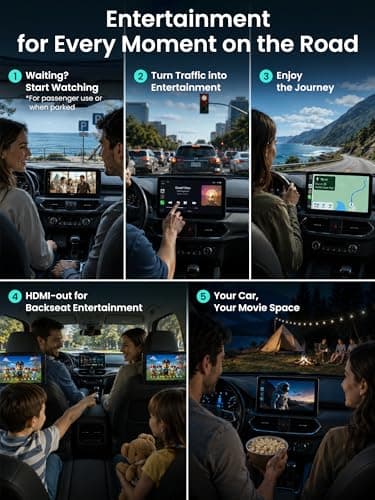 Wireless CarPlay Adapter, Magic AI Box with HDMI Output - Thumbnail 5
