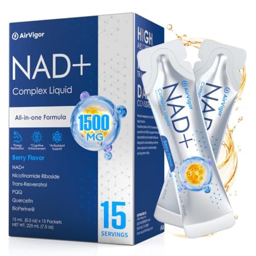 NAD+ Supplement 1500MG, for Healthy Aging, Energy, Focus & Vitality Support - Image 1