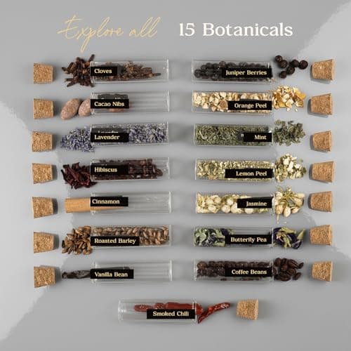 Alcohol Infusion Kit for Whiskey, Tequila, Rum, Gin & Vodka - Including User Manual - Alcohol Gifts for Men - Birthday Gifts for Dad - Drink Making Kit and Cocktail Infusion Set - Crafty Mixologist - Thumbnail 6