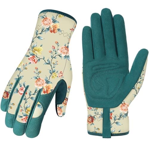 Tavaleu Gardening Gloves for Women, Thorn Proof Puncture Resistant Leather Garden Gloves, Breathable Working Gloves - Image 1