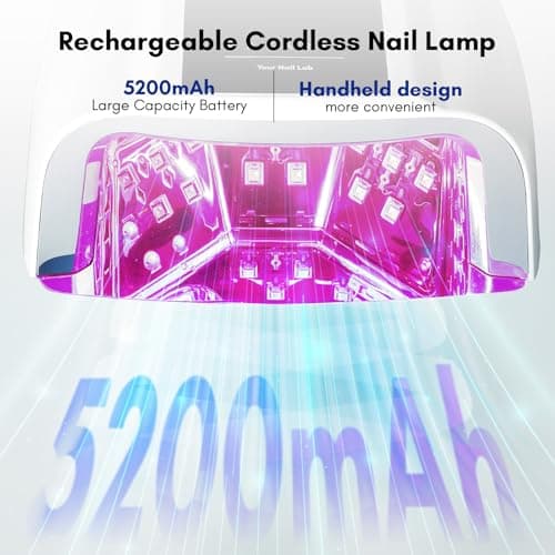 Makartt Professional UV LED Nail Light with Handle Rechargeable Nail Dryer - Thumbnail 4