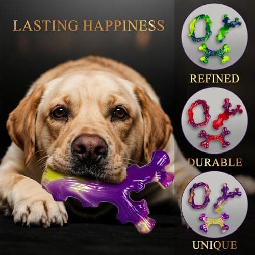 Frienhund 9-Pack Indestructible Dog Toys for Aggressive Chewers, Durable Chew Toys for Large Dogs, Dog Toy for Aggressive Chewer Large Breed, A Super Set for Happiness for All Dogs - Thumbnail 4