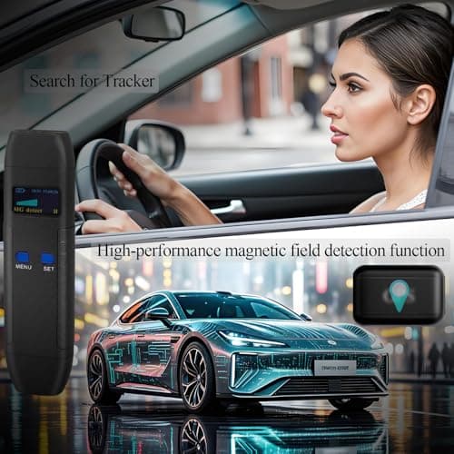 KEULGOUL Hidden Camera Detector, RF Bug Finder & GPS Tracker Detector for Privacy Protection, Portable Device for Office, Hotel, Travel & Car - Thumbnail 3