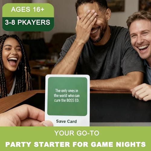 YOUMEWE: Cement Shoes – 2026 New Card Game | Utter Nonsense & Hilarious | Hilarious Party Fun for 3–8 Players, Ages 16+, Perfect for Game Night or Friends Party - Thumbnail 2