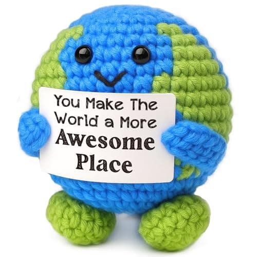 Funny Birthday Retirement Gifts for Women Man Going Away Farewell Get Well Gifts for Coworker Adults Friend Self Care Gift Ideas Awesome Positive Crochet Office Coworker Gift Emotional Inspiration - Image 1