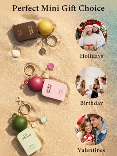 PUREU Zesty Ginger Amber Pheromone Perfume Oil for Women & Men, Long Lasting Skin Scent Cologne Roll On with Clip-On Keychain, Portable Travel Size Fragrance for On-the-Go & Workout, 10ml (0.34 fl oz) - Thumbnail 6