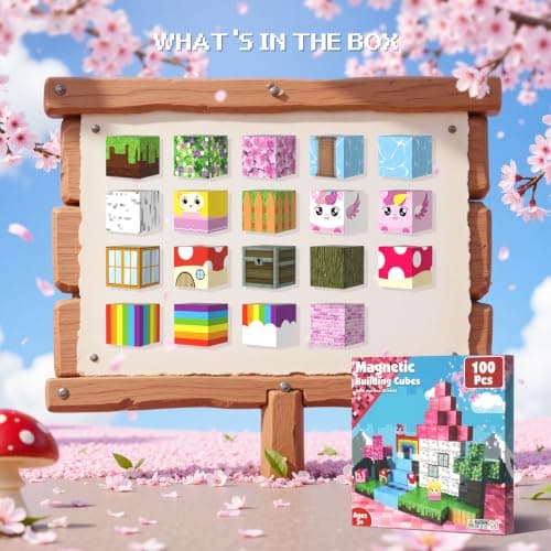 Innovakids Princess Magnetic Blocks - Thumbnail 4