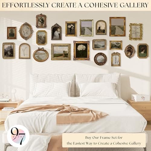 97 Decor 8x10 Vintage Picture Frame - Antique 8x10 Picture Frame Green, Elegant Antique Frames 8x 10, Fancy 8 X10 Frames For Wall Hanging - Thumbnail 5