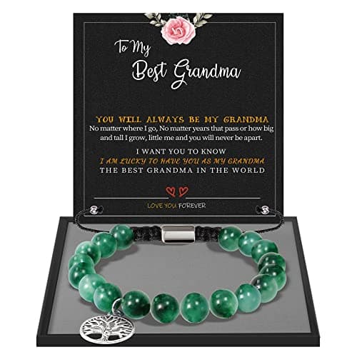 Btysun Grandma Gifts, Mothers Day Gifts for Grandma Beaded Bracelets for Women To My Grandmom Birthday Gift for Her from Granddaughter Thanksgiving Bracelet 60th 70th 80th Birthday Christmas Jewelry - Image 1