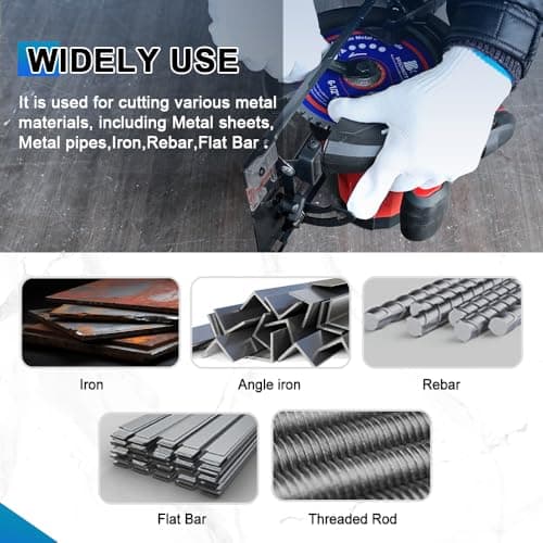 6-1/2" Metal Cutting Circular Saw Blade - BRSCHNITT 1pcs Tungsten Carbide Tipped TCT Saw Blades for Iron, Iron Pipe, Ferrous Metals 48T Arbor:4/5"-5/8" - Thumbnail 5