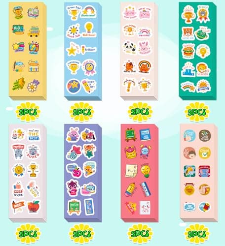 Back to School Supplies,400 Pcs Teacher Motivational Stickers for Kids - Thumbnail 3