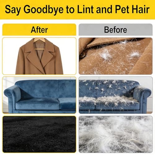 Pawsnheart Pet Hair Removal Glove for Cats & Dogs, Reusable Pet Glove for Dogs & Cats, Easy Hair Remover for Short and Long Fur, Pet Shedding Glove for Home Furniture Cleaning (2 Pcs) - Thumbnail 4