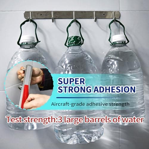 PHIXBEAR Super Strong Adhesion, Heavy Duty Double Sided Tape, Waterproof for Indoor & Outdoor Use, Multipurpose Automotive Wall Mounting Foam Adhesive (0.6in×30ft), 2 Rolls - Thumbnail 3