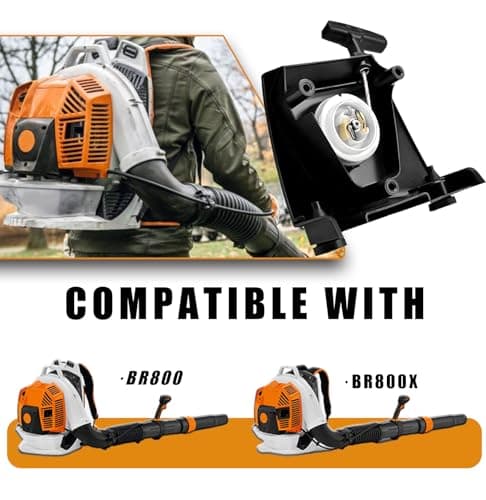 Adorih 4283-190-4001 Recoil Pull Starter for Stihl BR800 / BR800X Blowers – Direct Fit & Smooth Start - Thumbnail 2