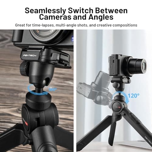 PGYTECH MANTISPOD 2.0 Bluetooth Mini Camera Vlogging Tripod Small Travel Flexible DSLR Pocket Stand Video Vlog Desktop Shooting Selfie Mount with Remote Control - Thumbnail 2