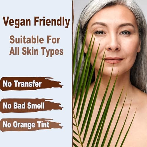 Self Tanning Drops - Gradual Serum for a Customizable Tan with DHA, Includes Aloe Leaf Juice & Hyaluronic Complex for Face & Body, Anti-Age Expert 45+ All Skin Types, Made in Korea - Thumbnail 3